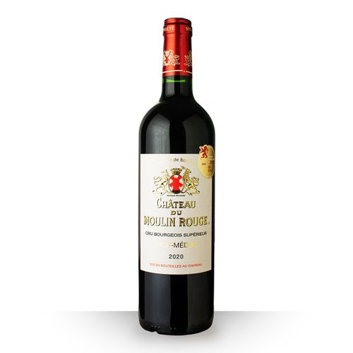 Château Du Moulin Rouge Haut-Médoc Cru Bourgeois Rouge 2020 - 75cl