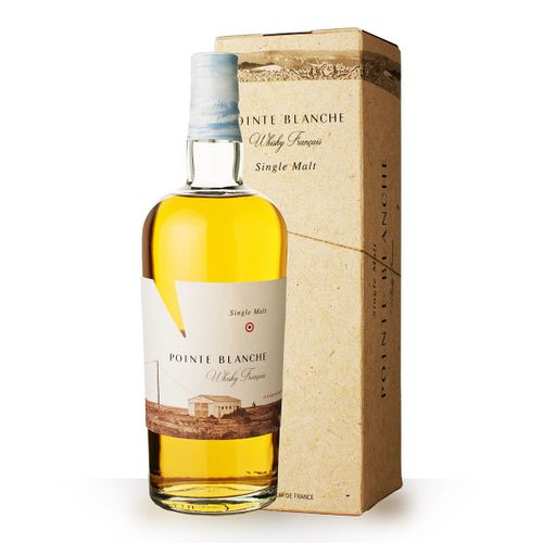 Whisky Pointe Blanche Single Malt 70cl - Etui