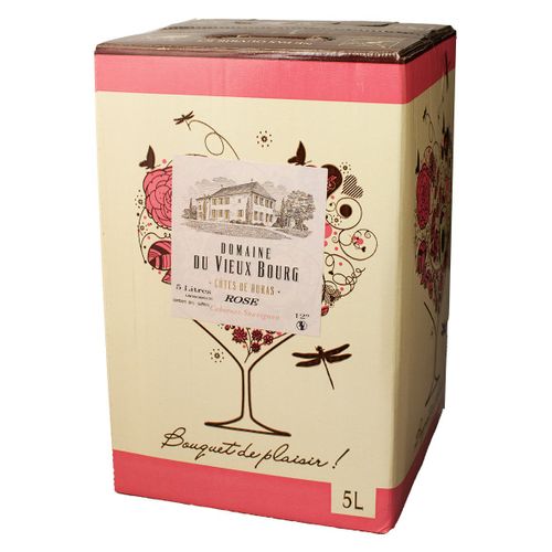 Bag-In-Box 5l Domaine Du Vieux Bourg Côtes De Duras Rosé - 500cl