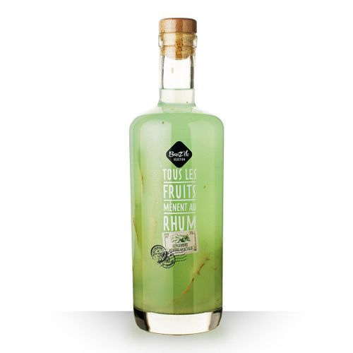 Rhum Breiz'ile Sélection Gingembre Menthe Glaciale 70cl