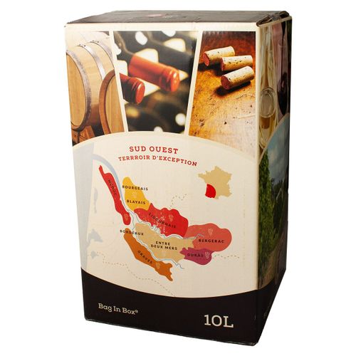 Bag-In-Box 10l Domaine Du Vieux Bourg Côtes De Duras Rouge - 1000cl