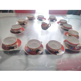 Beau Service Satsuma Ancien En Porcelaine Fine Japon