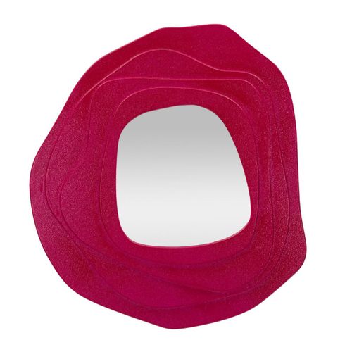 Miroir avec Cadre MF476, Rose, 90x4x97 cm, Epikasa