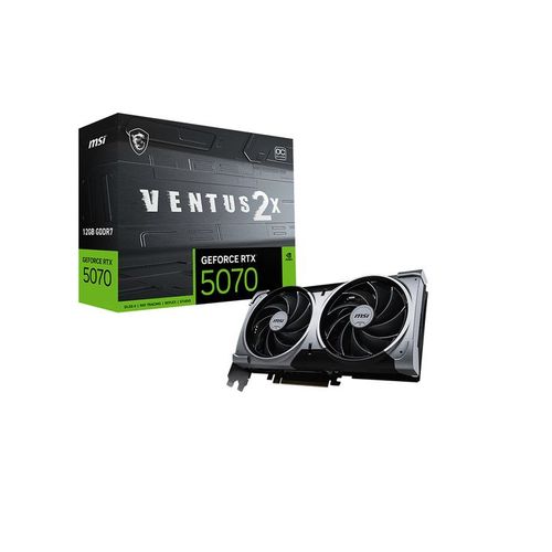 MSI GeForce RTX 5070 12G VENTUS 2X OC NVIDIA 12 Go GDDR7