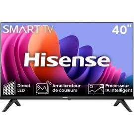 Television TV HISENSE 40A4N TV LED 40 100 cm Bords ultra fins Full HD 1920 1080 Smart