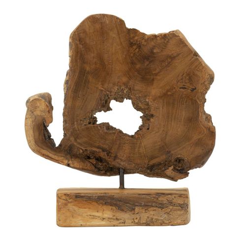 Sculpture Racine 3, Marron, 31x13x35 cm, Epikasa