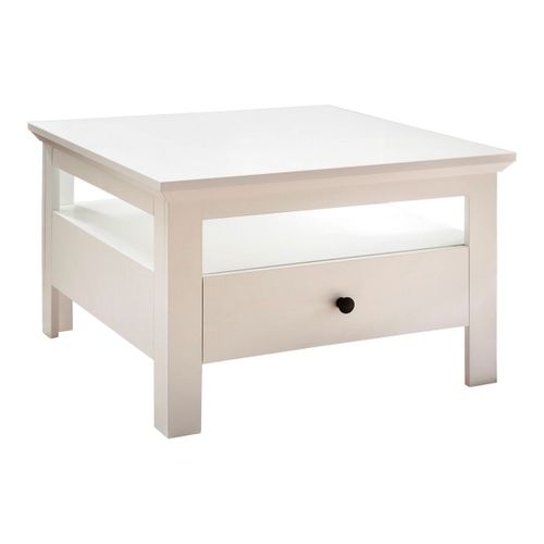 Table Basse Universe, Blanc, 70x46x70 Cm, Epikasa