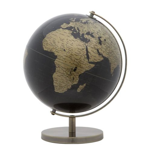 Globe de Table MF223, Or, 25x25x34 cm, Epikasa