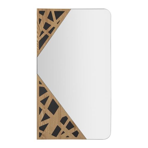 Miroir avec Cadre MF481, Multicouleur, 50x1x90 cm, Epikasa