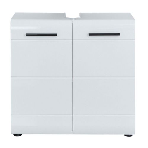 Meuble Sous Lavabo Skin, Blanc, 60x56x31 Cm, Epikasa