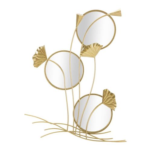 Miroir avec Cadre MF499, Or, 65x8x88 cm, Epikasa