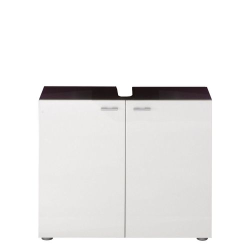 Meuble Sous Lavabo Tetis, Blanc, 72x63x35 Cm, Epikasa