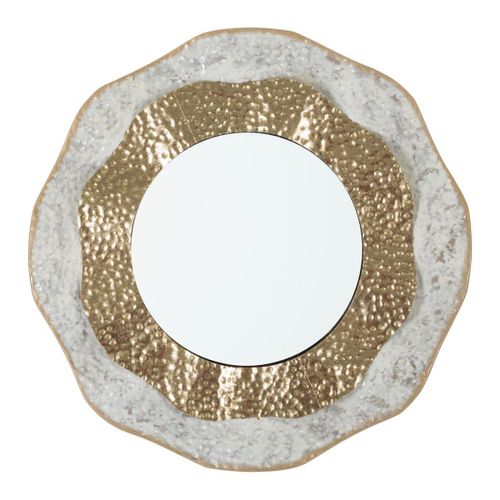 Miroir avec Cadre MF503, Or, 54,5x4,5x54,5 cm, Epikasa
