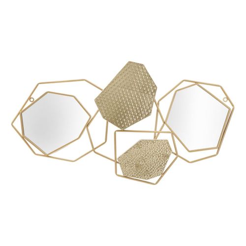 Miroir avec Cadre MF501, Or, 91x4x52 cm, Epikasa