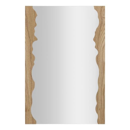 Miroir avec Cadre MF474, Marron, 60x1,5x90 cm, Epikasa