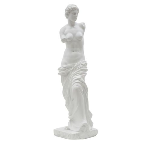 Sculpture Grèce 1, Blanc, 14x12x49 cm, Epikasa