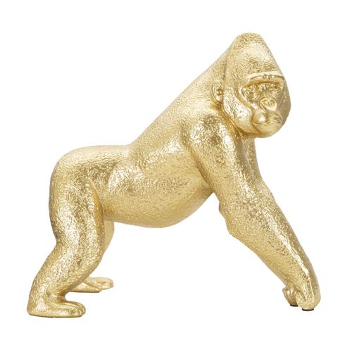 Sculpture Gorille 3, Or, 24,3x13,9x22,8 cm, Epikasa