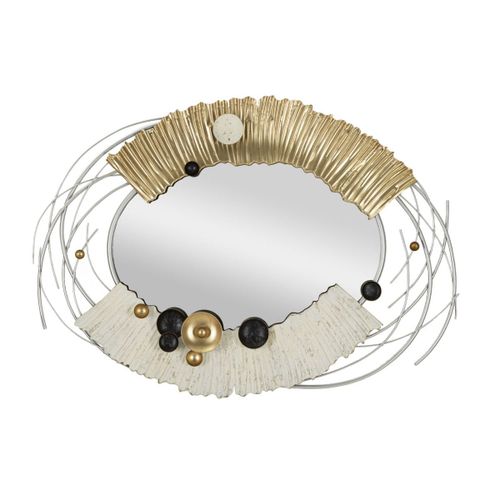 Miroir avec Cadre MF505, Multicouleur, 114x7x81 cm, Epikasa
