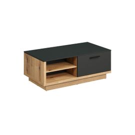 Table Basse Synnax, Anthracite, 110x42x60 Cm, Epikasa