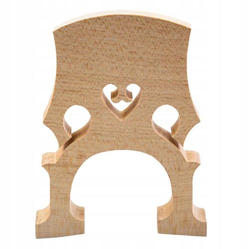 Chevalet De Contrebasse 3/4 En Érable Vieilli Chevalet Vertical Pour Format Acoustique 3:4