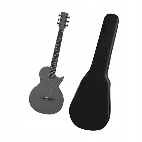 Guitare Acoustique Smart Acoustic Plus De 35 Pouces Avec Étui Noir