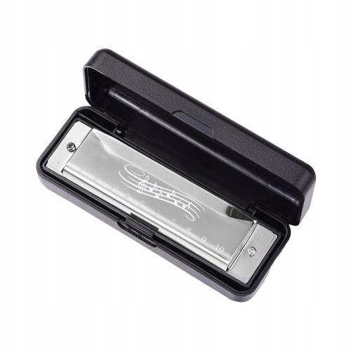 Harmonica Pour Enfants, Harmonica 10 Trous, Éducatif Pour La Petite Enfance, Argent
