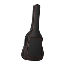 Étui De Guitare Étanche Avec Bretelles Rembourrées Réglables, Rouge