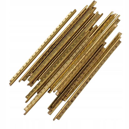 Lot De 20 Frettes En Laiton Pour Guitare Électrique 19 Frettes
