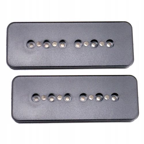 2 Pièces Manche De Guitare Et Micro Chevalet, Ensemble De Caches Noirs