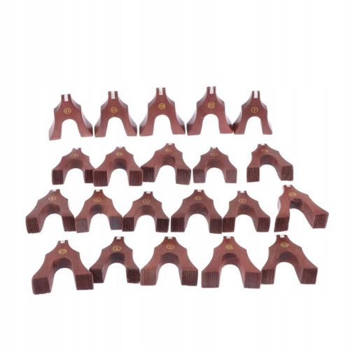 Lot De 21 Ponts Guzheng En Bois Exquis Pour Cithare Gu Zheng