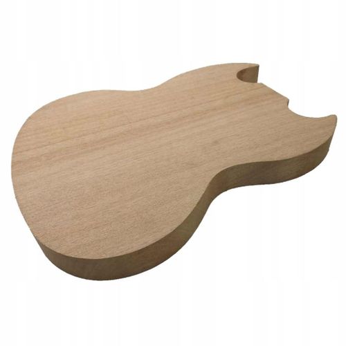Guitare Électrique En Bois Massif Fabriquée À La Main, Instrument De Musique Poli