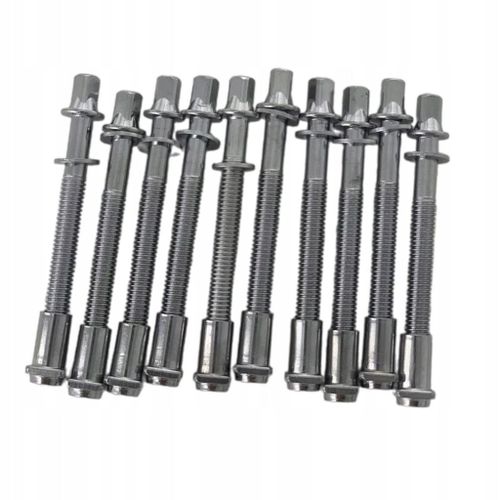 10 Vis De Tiges De Tension Tom Lug Screw Serrant Le Tambour À 6x50mm