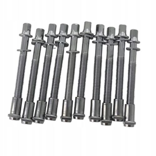 10 Vis De Tiges De Tension Tom Lug Screw Serrant Le Tambour À 6x50mm