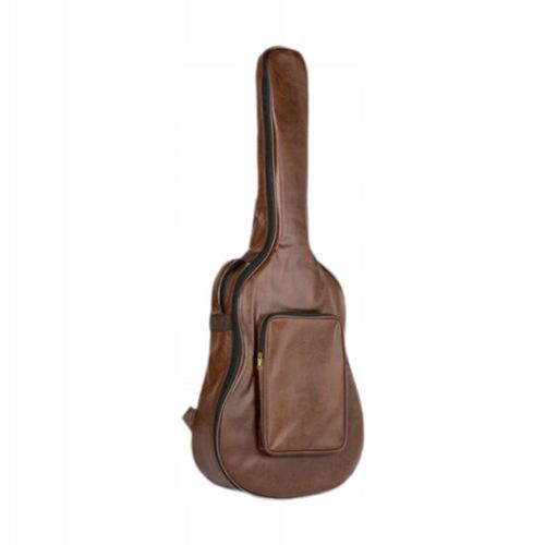 Housse Pour Guitare Électrique Avec Poche De Rangement Et Bretelles Réglables, Marron
