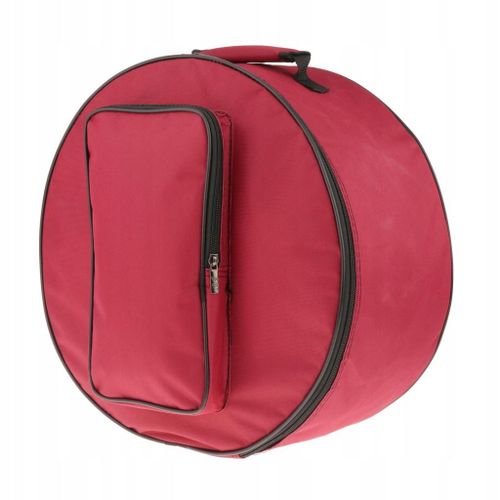 Sac De Caisse Claire Compact Rouge. Sac À Dos Pour Tambour Avec Bandoulière