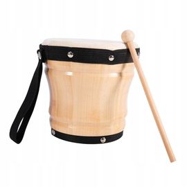 Bongos En Bois Bongo Drums 15x15cm Instruments De Percussion Avec Tambours En Bois Peint
