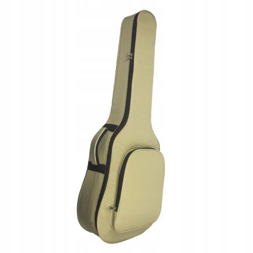 Housse De Guitare, Sac De Rangement Rembourré En Tissu Oxford, Basse Professionnelle Kaki