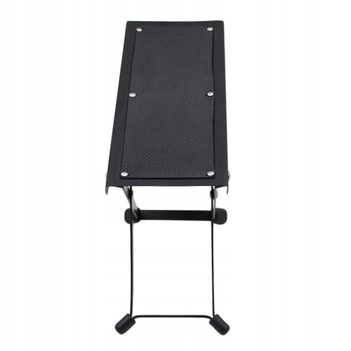 Repose-Pieds D'entraînement Pliable Pour Guitare Basse Noire