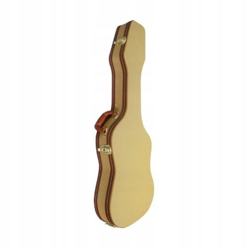 Housse De Guitare Basse Professionnelle Portable À Coque Rigide Jaune