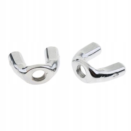 2 Pièces Écrou À Oreilles Pour Pied De Cymbale De Remplacement Pour Batterie 8 Mm