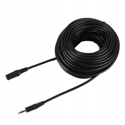 Câble audio mini jack 4 mm, 15 m