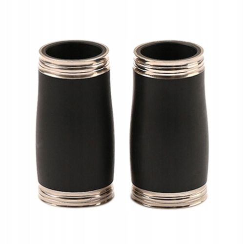 Tubes De Clarinette En Bakélite, Tubes De Barillet, Section Métallique, Tube Noir Plat En Si Bémol, 62 Mm