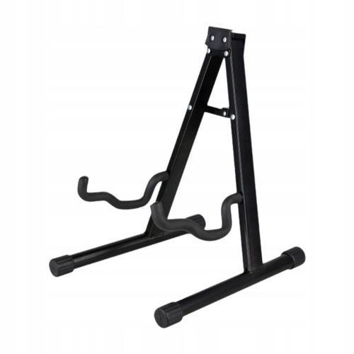 Support De Guitare Avec Pieds En Caoutchouc, Portable, Universel, Léger, Noir
