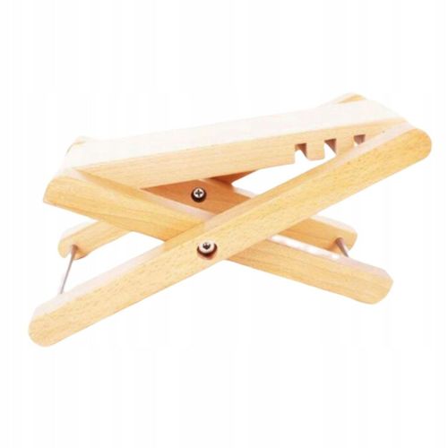 Repose-Pieds De Guitare En Bois Universel Pliable Antidérapant Durable 4 Niveaux
