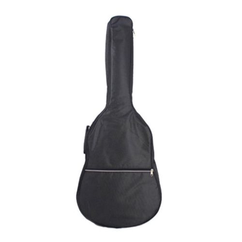 Housse De Guitare En Tissu Oxford, Portable, Avec Poignée Latérale Et Grande Fermeture Éclair Frontale, Noire