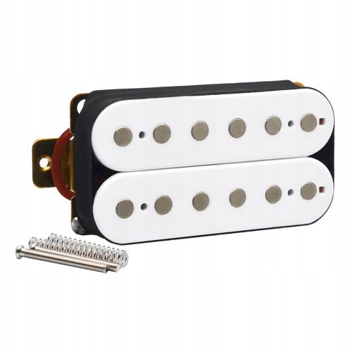Micro Humbucker Pour Guitare Électrique, Micro Manche Et Chevalet, Rouge Musical