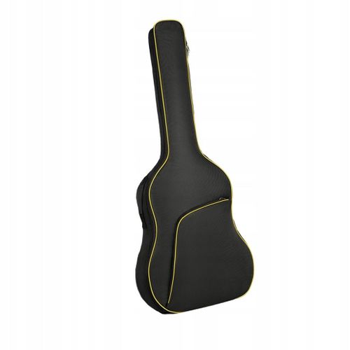 Housse De Guitare 40"" 41"" Avec Poignée, Rembourrage Épais, Étui De Protection Oxford Jaune