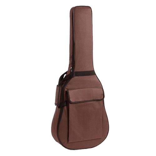 Housse De Guitare Acoustique En Tissu Oxford Imperméable Et Anti-Poussière, 104 Cm, Couleur Café