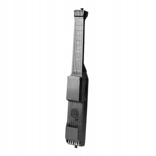 Guitare Acoustique De Poche Avec Sac De Rangement Et Mini-Tableau, Facile À Utiliser, 7 Frettes