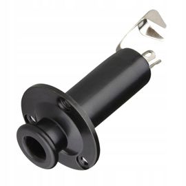 Adaptateur Audio Pour Guitare Basse, Mandoline, Fiche 1/4 1/4, Noir